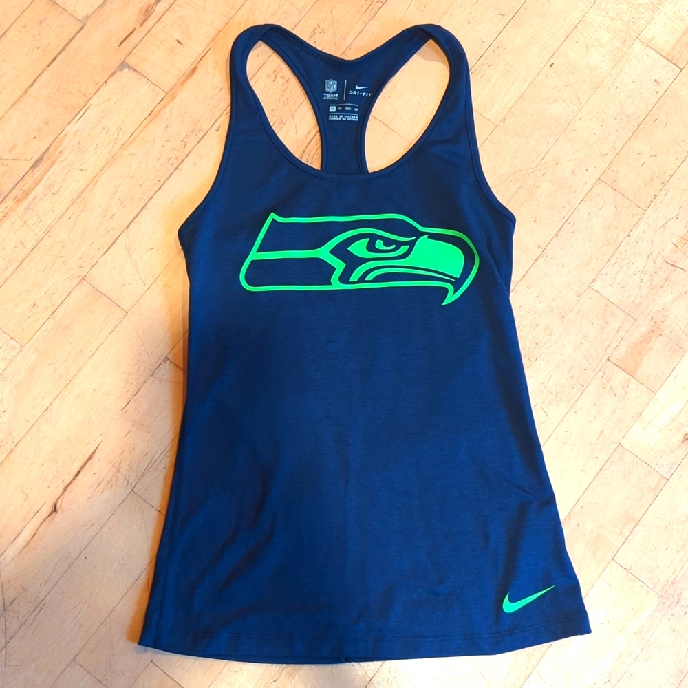 Nike Seahawks Dri-Fit Racerback tank